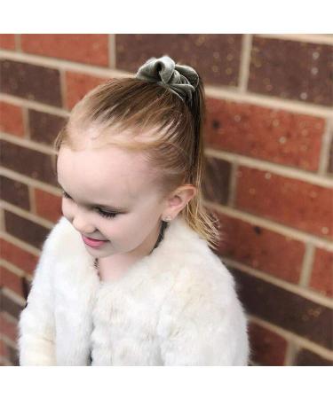 Velvet Hair Ties - 20 Pack Elastic Hair Bands Scrunchies for Women Girls & Children - Colorful Hair Accessories - Buy Online on GoSupps.com