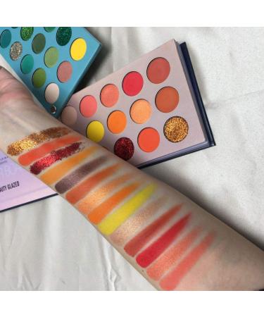60-Color High-Pigmented Makeup Palette | Durable Matt & Shimmer Eyeshadows | Professional Eye Cosmetics for Flawless Makeup - Buy Online on GoSupps.com