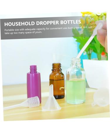 Mipcase 8 Sets Mascara Tube Lash Accessories Eyelash Cream Bottle Cosmetic Liquid Dropper Bottle Outdoor 10X1.5cmx4pcs Assorted Colorx4pcs - Buy Online on GoSupps.com