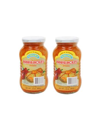 Florence Papaya Pickles Atchara 340g, 2 Pack