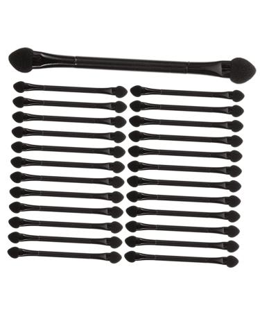 FOMIYES 25 Pcs Double Ended Eye Shadow Stick Eyeshadow Stick Daily Use Lip Mask Lip Mask Brush Double Head