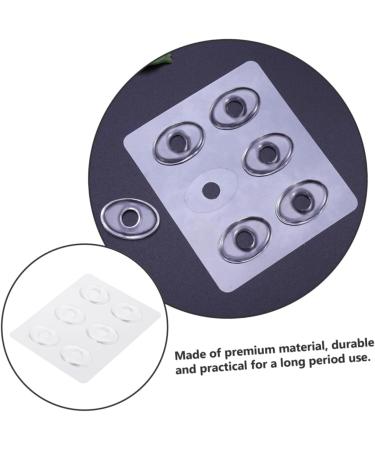 NOLITOY 20 Sheets Clear Round Heel Cushion Inserts - Comfortable Non-Heel Pads for Women | High Heel Foot Supplies - Buy Online on GoSupps.com