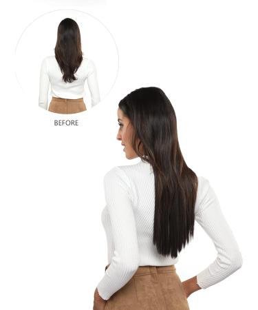 Yamel Training Hair Weave Weft Hair Extensions Medium Brown Straight 16 Inch 100g Synthetic Hair Extensions for Training Weft Medium Brown - Buy Online on GoSupps.com