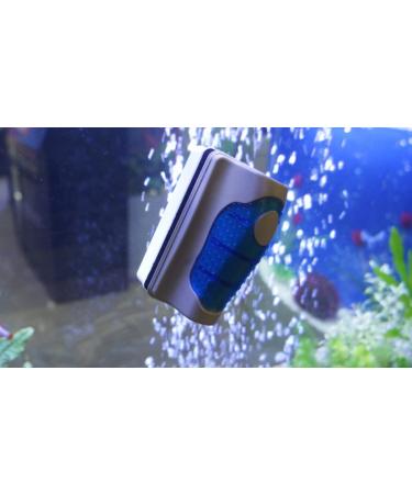 Jasonwell Magnetic Aquarium Fish Tank Scraper | Glass Cleaner Scrubber - Buy Online on GoSupps.com