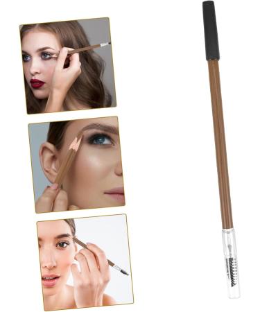 Mikinona Portable Eyebrow Non-smudging Home Women Makeup Wood Pencil Wooden for 1 count (Pack of 1) Coffee - Buy Online on GoSupps.com