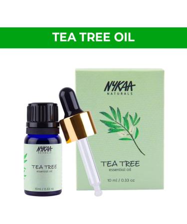 Nykaa Naturals Essential Oil - Tea Tree For Women 0.33 oz Oil - Buy Online on GoSupps.com
