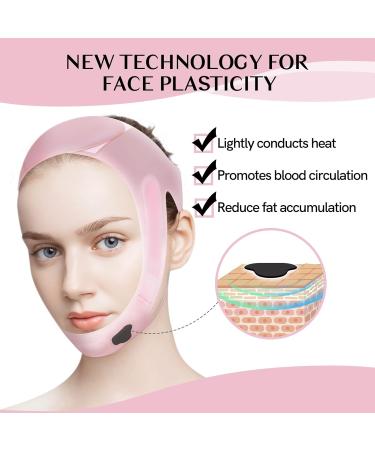 V Line Face Lift Tape | Reusable Silicone Chin Strap for Men & Women | Perfect Lifting Solution 23-27in - Buy Online on GoSupps.com