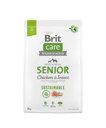 Brit Care Dog Sustainable Chicken & Insect Nourriture sèche pour chien 3 kg