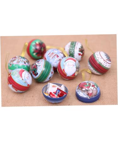 OUNONA Christmas Candy Tin 1 Pc Christmas Tree Hanging Decorations Afro Soap Mold Candy Boxes Container Food As Shown 1 pcs - Buy Online on GoSupps.com