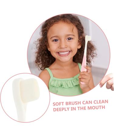 Anneomas 3-in-1 Travel Toothbrush for Children - Extra Soft Manual Toothbrush for Kids Full Mouth Care Perfect for Travel - Buy Online on GoSupps.com