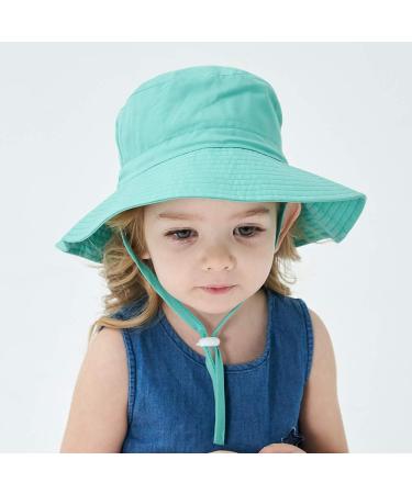 LACOFIA Toddler Baby Sun Hat | Wide Brim Kids Bucket Hat | Adjustable, Unisex, 3-7 Years | Perfect for Outdoor, Swim, Beach - Buy Online on GoSupps.com