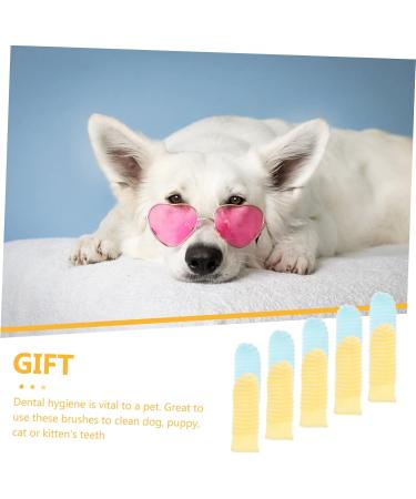 BESPORTBLE 40 Pcs comfortable toothbrush for dogs pet toothbrush and toothpaste single use toothbrush 1 count (Pack of 1) As Shownx4pcs - Buy Online on GoSupps.com