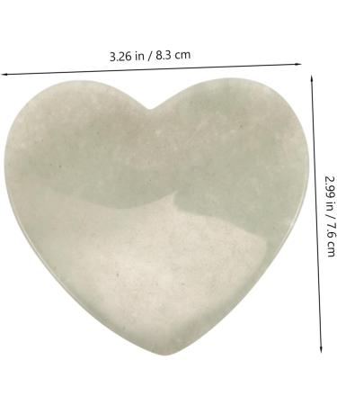minkissy 4pcs Jade Scraping Board Tool Gua Sha Stone Jade for Face Jade Gua Sha Gua Sha Jade Guasha Stone for Face Gua Sha Face Stone Face Stone Gua Sha Aventurine Jade Massager 8.30X7.60X0.50CMx4pcs As Shownx4pcs - Buy Online on GoSupps.com