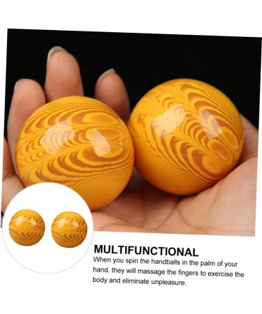 Gatuida 2st Health Ball - Natural Resin Hand Massage Gloves & Accessories for Gymnastics & Leisure Training - Buy Online on GoSupps.com