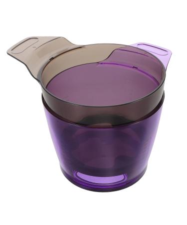 Vaguelly 2pi ces Gobelet M langeur Pour Cheveux Bol De Teinture Transparent Outil De Coloration Pour Coiffeur Set De Bols De M lange Pour Produits De Coloration Capillaire