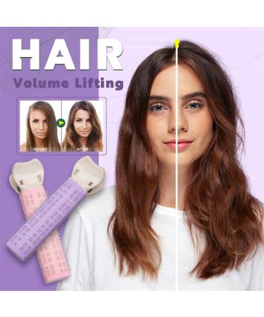 12Pcs Pink Velcro Volumizing Hair Clips for Instant Volume - Women's Root Volume Roller Clips - Buy Online on GoSupps.com