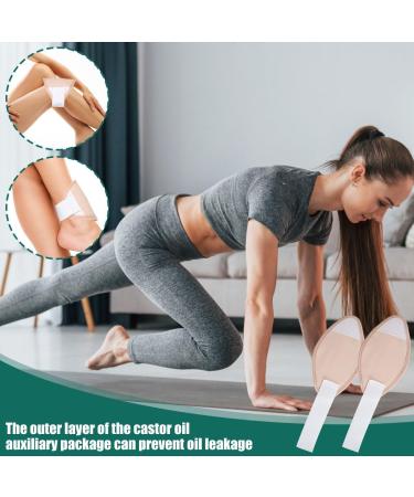 4 Pack Oil Wrap Pack for Waist Thyroid Knee Oil Liver Wrap Pack Kit Oil Wrap Organic Cotton Flannel Reusable Oil Compress Wrap Pad (Style 2) - Buy Online on GoSupps.com