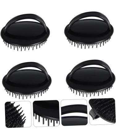 Hoement 4-Piece Massage Shampoo Brush Set | Scalp Care & Hair Styling Tools for an Invigorating Bathroom Experience - Buy Online on GoSupps.com