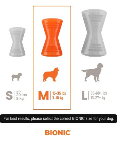 Bionic Bone 12cm - Extremely Durable Dog Toy for Aggressive Chewers | International Shipping Available - Buy Online on GoSupps.com