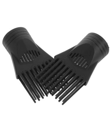 Healeved Hair Dryer Diffuser Combs 2pcs Hair Dryer Nozzle Comb Replacement Universal Detangling Blow Dryer Hair Styling Hair Dryer Concentrator Compatible with all Hair Dryers