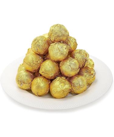 MINIDAHL 1000 pieces 4 in X4 in gold candy wrappers chocolate candy wraps for chocolate candy Fai-Da-Te Christmas - Buy Online on GoSupps.com