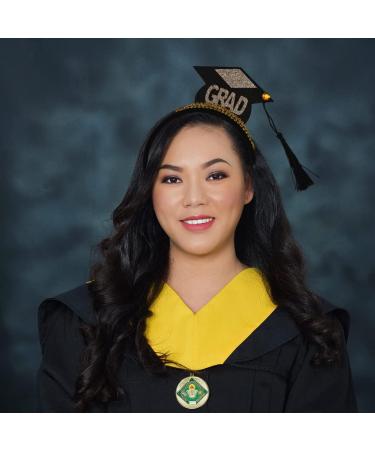 Graduation Cap Headband with Tassel for Women and Men - Mini Grad Headbands for Boys and Girls - Graduation Hair Accessories for Party Decor - Buy Online on GoSupps.com