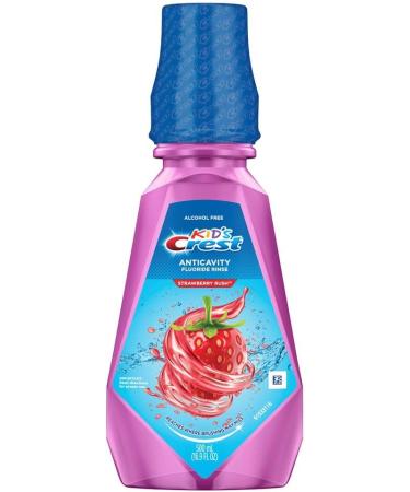 Crest Anti-Cavity Fluoride Strawberry Rinse 16.9oz (500ml) - Buy Online on GoSupps.com