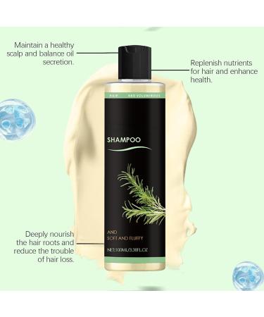 Rosemary hair growth shampoo for women and men natural thickening and strengthening shampoo with hydrolyzed keratin against thinning hair and hair loss 2 pieces 2 pieces - Buy Online on GoSupps.com