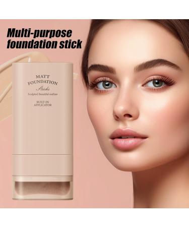  G n rique Foundation Stick - Face Foundation Stick Face Foundation | Liquid Foundation Moisturizing Base 20g with Brush Blemish Corrector Foundation - Buy Online on GoSupps.com