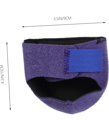 Silicone Heel Cups - Non-Slip Cloth Sock Spurs for Comfort | 1 Pair International Shipping - Buy Online on GoSupps.com