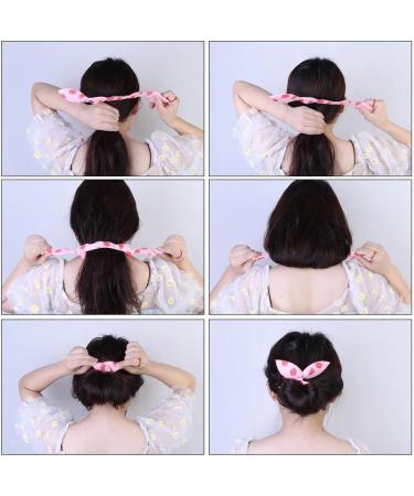 Buy Eodkse Magical Hair Knot Maker - 3-Piece Hair Bun & Twist Tools for Girls & Women | Perfect for Stylish Hairdos - Buy Online on GoSupps.com