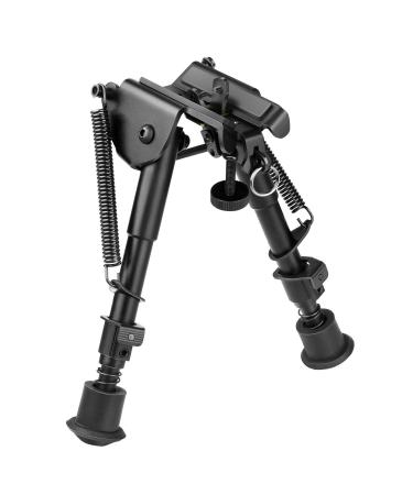 CVLIFE Rifle Bipod, 6-9 Inch Adjustable Super Duty Tactical Bipod Aluminum