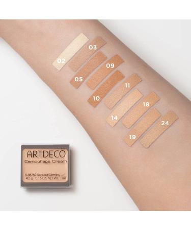 ARTDECO Camouflage Cream - Highly Opaque Concealer for Flawless Skin - 4.5g Porcelain | International Shipping Available - Buy Online on GoSupps.com