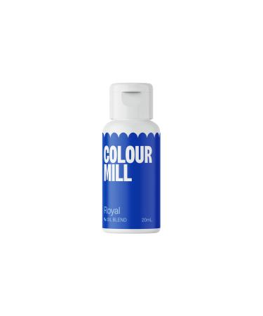 Color Mill Oil Blend on an oil -based royal - royal food - food colors for chocolate fondant cupcakes cakes baking macaron - food coloring for Tortendeko - 20ml Royal 20 ml