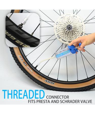 BriskMore Tubeless Sealant Injector 100cc Capacity for Bike Tires - Easy to Use & Clean, 2 Tube Options - No Tubes Sealant Compatible - Buy Online on GoSupps.com