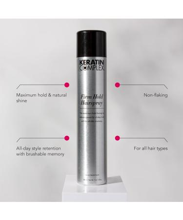 Keratin Complex - Firm Hold Hairspray - 9 fl oz - Buy Online on GoSupps.com