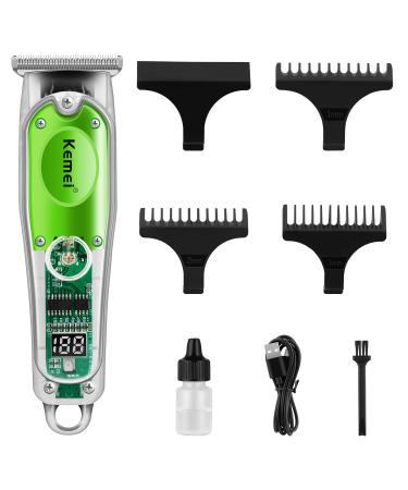 KEMEI Hair Clippers for Men Electric Cordless Clippers for Hair Cutting Professional Barber Clippers USB Rechargeable Wireless Haircut Clippers km-322