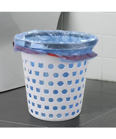Nesmilers 1.5 Gallon Drawstring Garbage Bags Small Trash Bag Blue 100 Bags - Buy Online on GoSupps.com