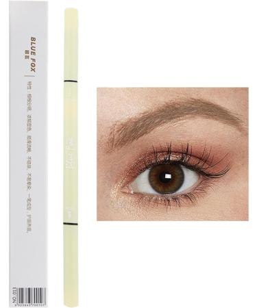 Eyebrow Pencil - Makeup Brow Pencil Double Headed Long-Lasting Professional Eyebrow Definer for Stays on All Day Creates Natural Daily Look Brown - Buy Online on GoSupps.com