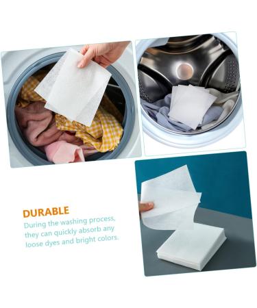 minkissy 360 Pcs Anti-Cross-Dyeing Absorbing Film Anti-Dyed Cloth Dye Paper Big Lots Washing Laundry Anti Dyed Dye Paper Aplenty Absorbent Paper Household White - Buy Online on GoSupps.com