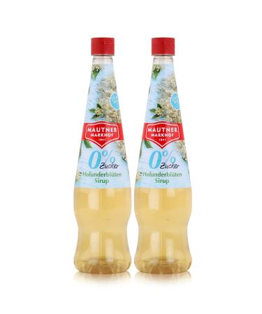Mautner Markhof Mautner Markhof 0% Elderflower Syrup No Added Sugar - 0.7 L - 2 x