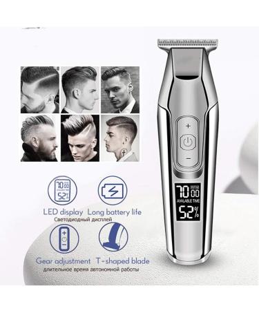 Professional Electric Hair Clipper & Trimmer - LCD Digital Men's Grooming Tool for Precision Cutting - Buy Online on GoSupps.com