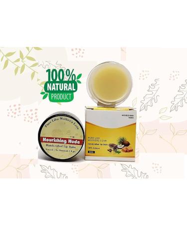 Vishopy Nourishing Nude Natural Lip Balm Baby & Pregnancy safe Shea Butter Cocoa Butter Vitamin E & Coconut Oil Provides Lip Care to Dry Chapped & Dark Lips Moisturizes Softens Lips (Chocolate) 8g - Buy Online on GoSupps.com
