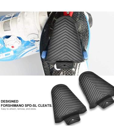 Alomejor Bike Cleat Cover - 1 Pair Cycling Shoes Cleat Covers for Bicycle Pedal Protection - Buy Online on GoSupps.com