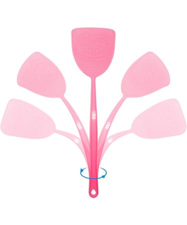 5 Pack Colorful Plastic Fly Swatters - 17.5'' Long Handle Manual Pest Control Tools (5X) - Buy Online on GoSupps.com