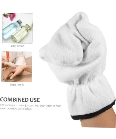 Beavorty 1 Pair Wax Essential Oil Gloves Thickened Gloves Heat Preservation Mitten Treatment Thermal Mitts Hand Spa Gloves Hand Care Treatment White hot Wax Polyester Beam Port Work - Buy Online on GoSupps.com
