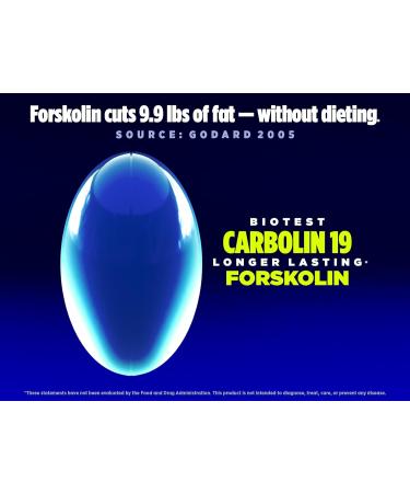 Biotest Carbolin 19 - Enhanced Forskolin for Greater Fat Loss* - 30 Servings - Buy Online on GoSupps.com
