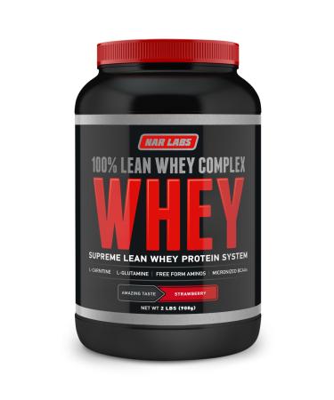 NAR LABS 100% Lean Whey Complex 2 pounds (Strawberry)