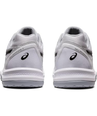ASICS Men's Gel-Dedicate 7 Tennis Shoes 9.5 - White/Black - Buy Online on GoSupps.com