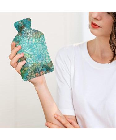 Dragonfly Hot Water Bottle with Plush Cover - Bed Warmer for Adults & Children (26.5x15.3cm) - International Shipping Available - Buy Online on GoSupps.com